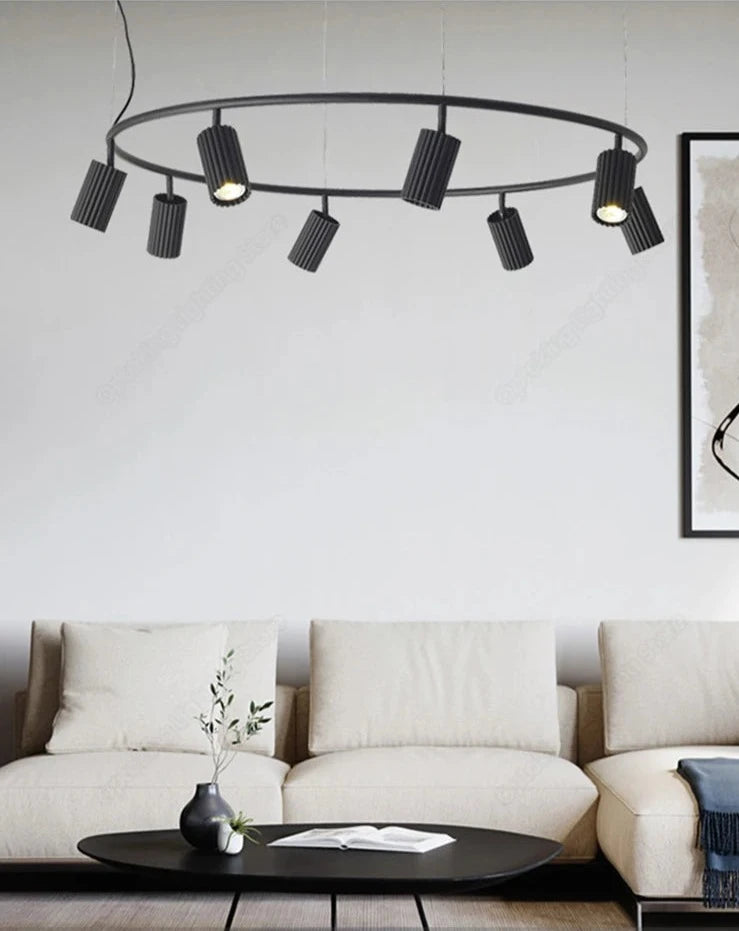 Modern spotlights chandelier