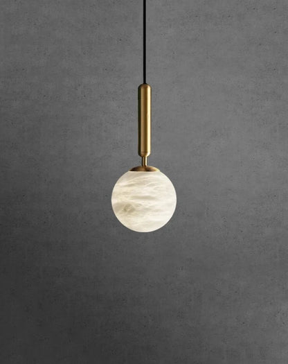 Marmer steen premium hanglamp