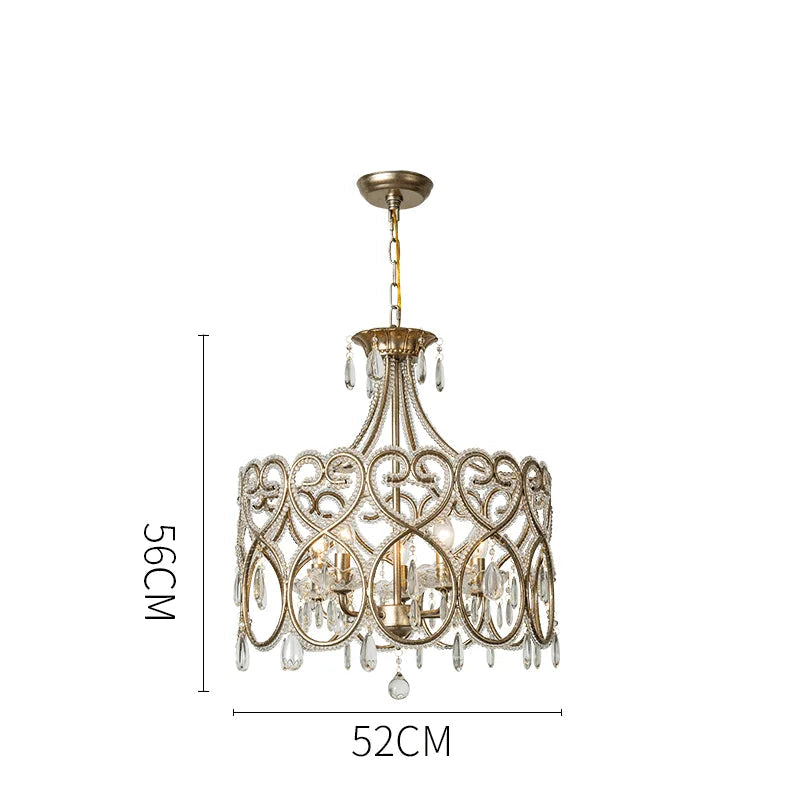 Heart bloom ceiling jewel