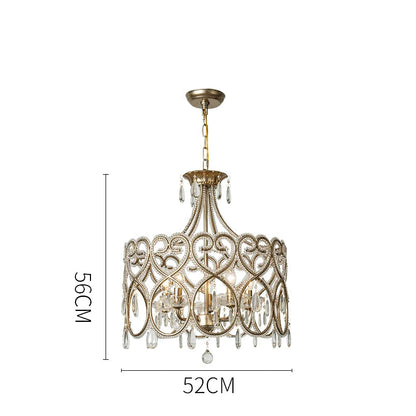 Heart bloom ceiling jewel