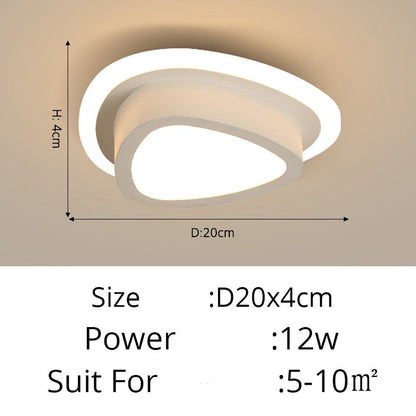 Luxuriöse moderne Led-Deckenleuchte