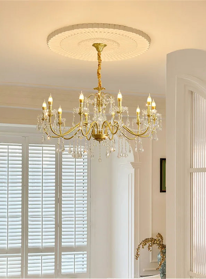 Parisian crystal room pendant