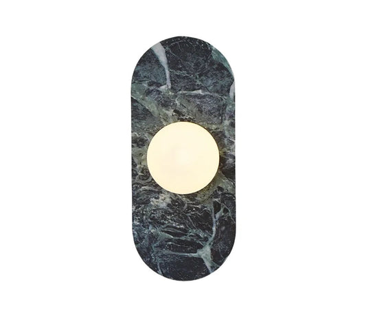 Minimalistische marmeren wandlamp voor hotels