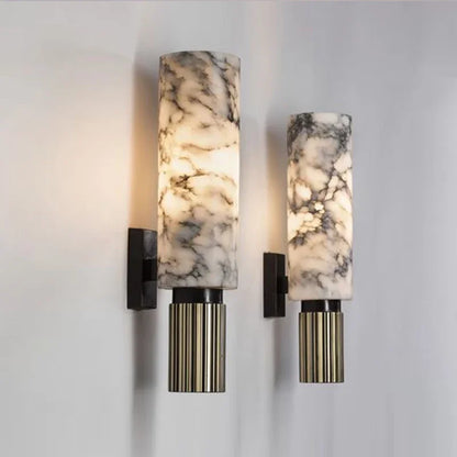 Spanish marble vintage wall lamp