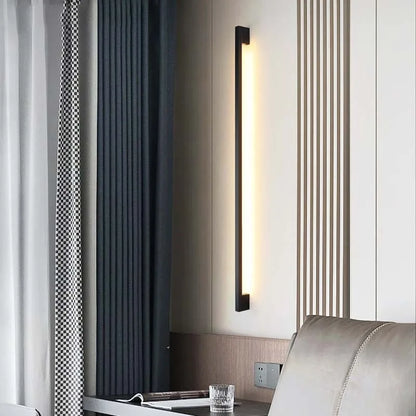 Minimalistische LED-wandlamp