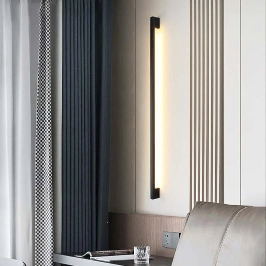 Minimalistische LED-wandlamp