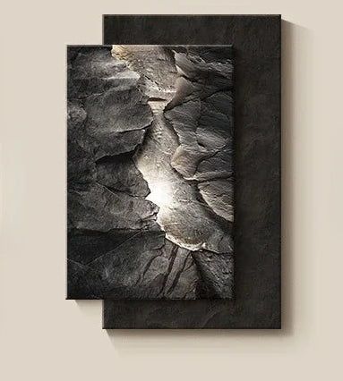 Crystal porcelain 3D design wall light