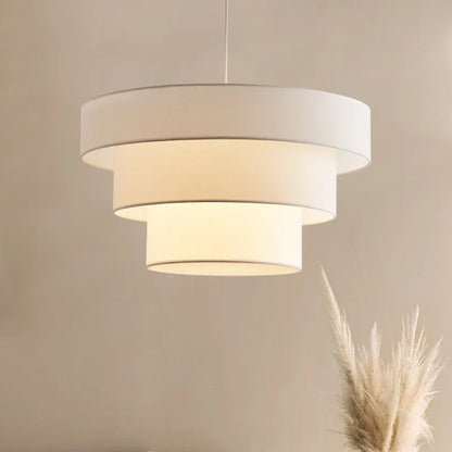 Suspension textile Zen pour chevet