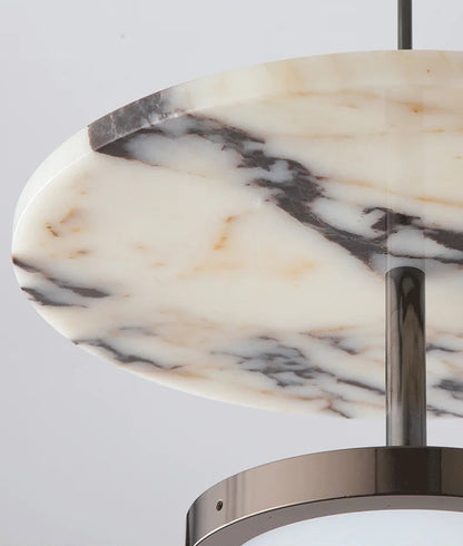 Alabaster modern luxury pendant light