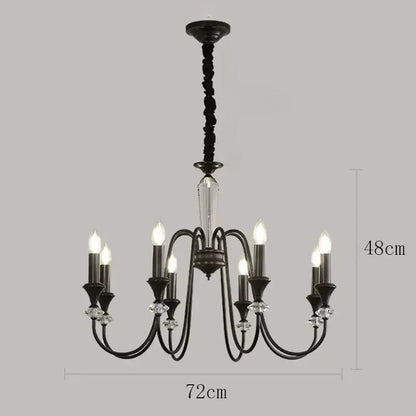 Boerderij kaarsen kroonluchter