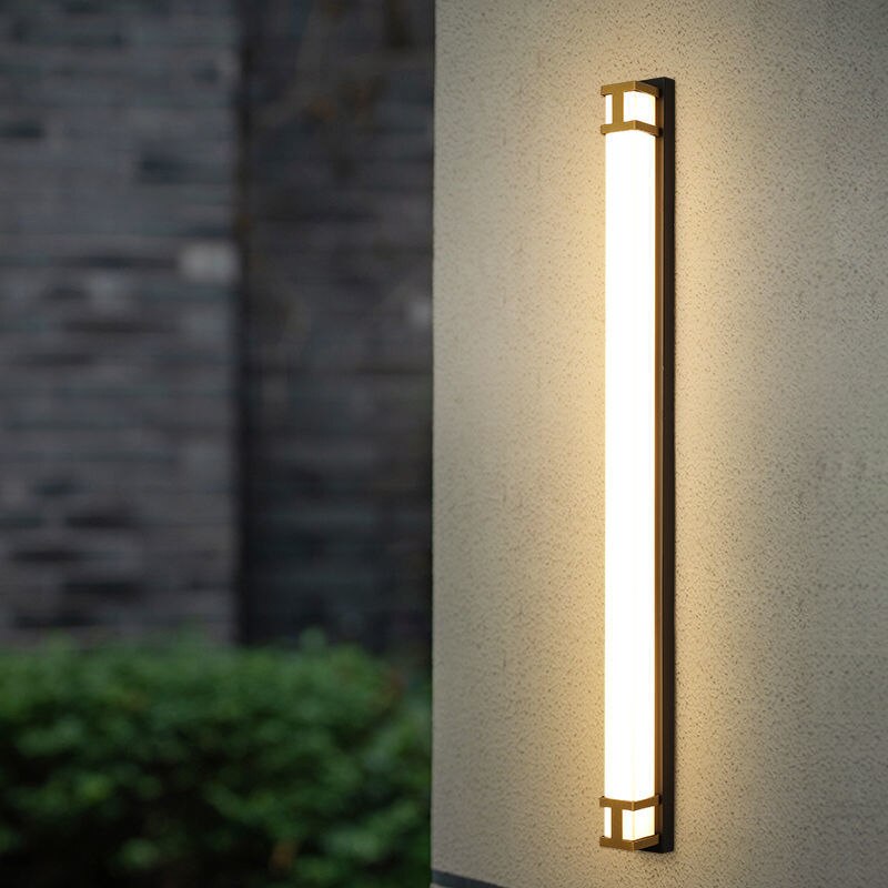 Gold Villa LED Outdoor Wall Light