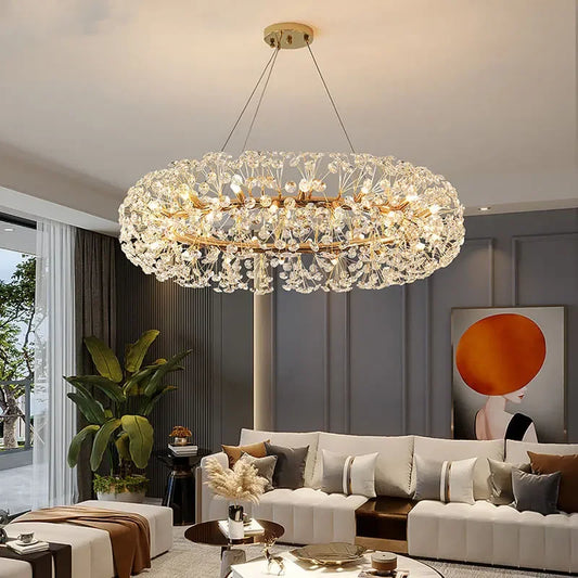 Crystal modern design extravagant chandelier