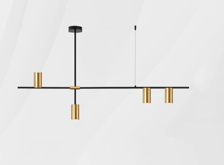 Nordisk minimalistisk matbordslampa