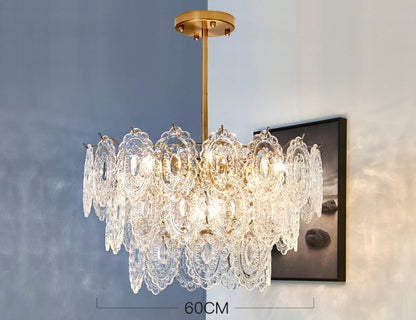 Crystal Contemporary Chandelier