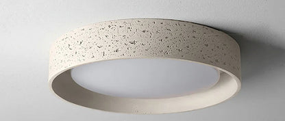 Vintage retro cream ceiling light