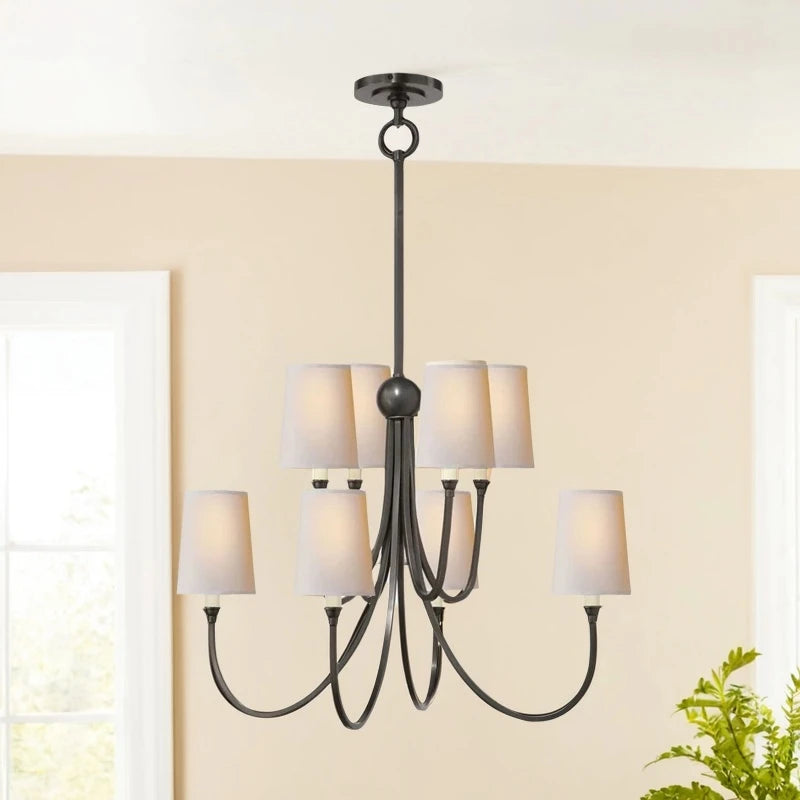 Tailored fabric drum with led