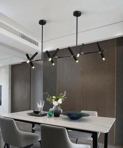 Modern dining chandelier