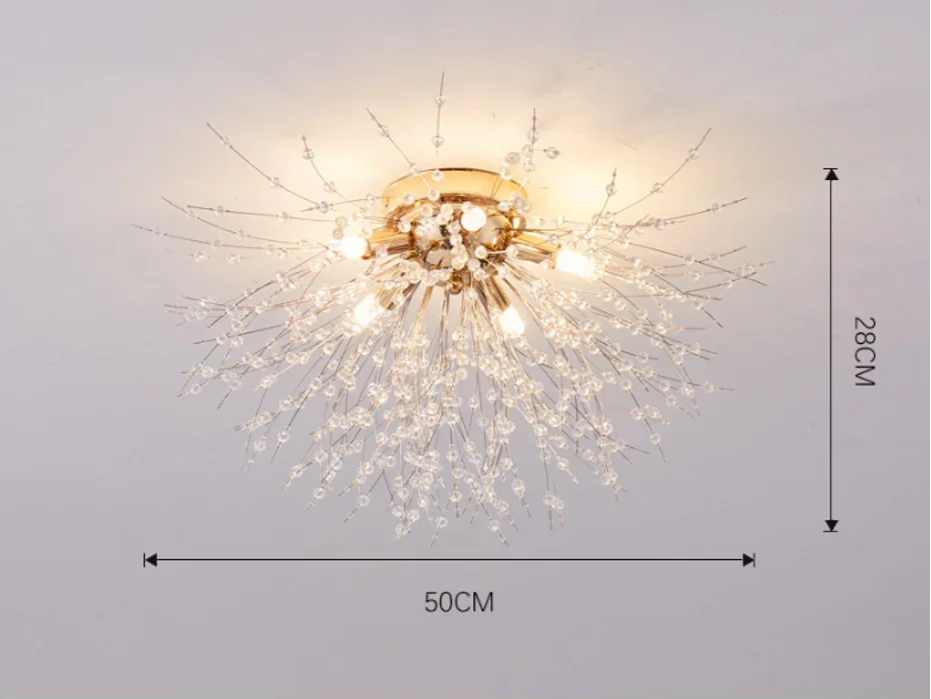 Crystal modern design extravagant chandelier