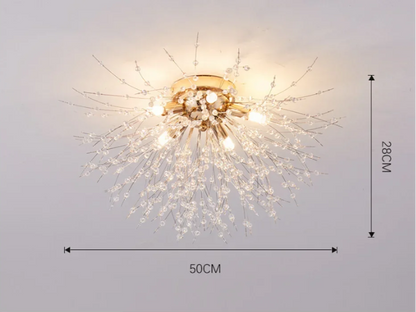 Crystal modern design extravagant chandelier