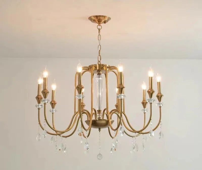 Élégant lustre en cristal