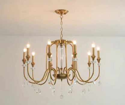 Élégant lustre en cristal