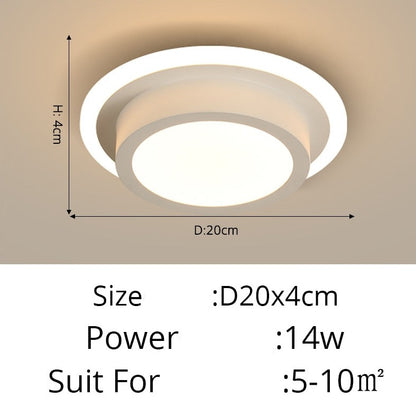 Luxuriöse moderne Led-Deckenleuchte