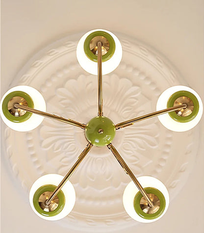 Pastorale crèmekleurige kroonluchter