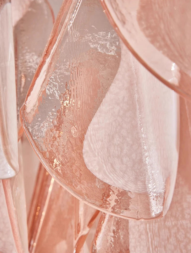 Königlicher Kristall-Blütenblatt-Kronleuchter