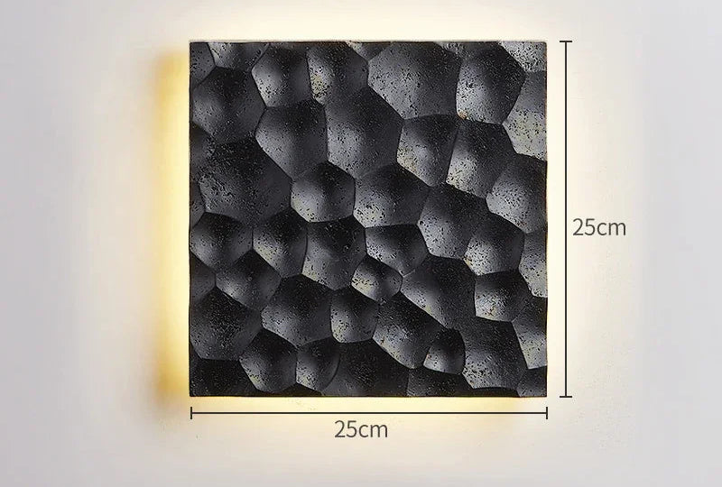 Applique murale décorative 3D Wabi-sabi