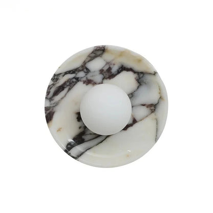 Lampada da parete di lusso in marmo Wabi-sabi