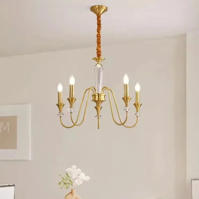 Boerderij kaarsen kroonluchter