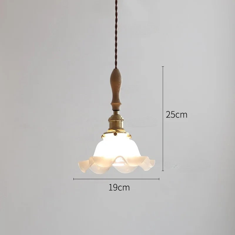 Butterfly keramische koperen LED-hanglamp voor de slaapkamer