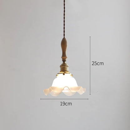 Butterfly keramische koperen LED-hanglamp voor de slaapkamer