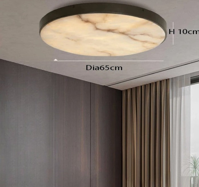 Modern design marble ceiling light