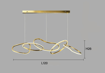 Suspension moderne et élégante à LED