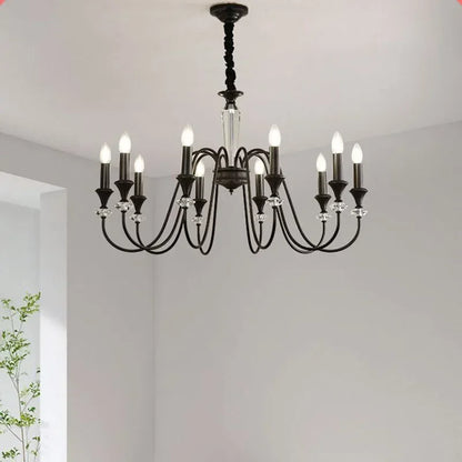 Boerderij kaarsen kroonluchter