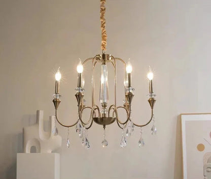 Élégant lustre en cristal