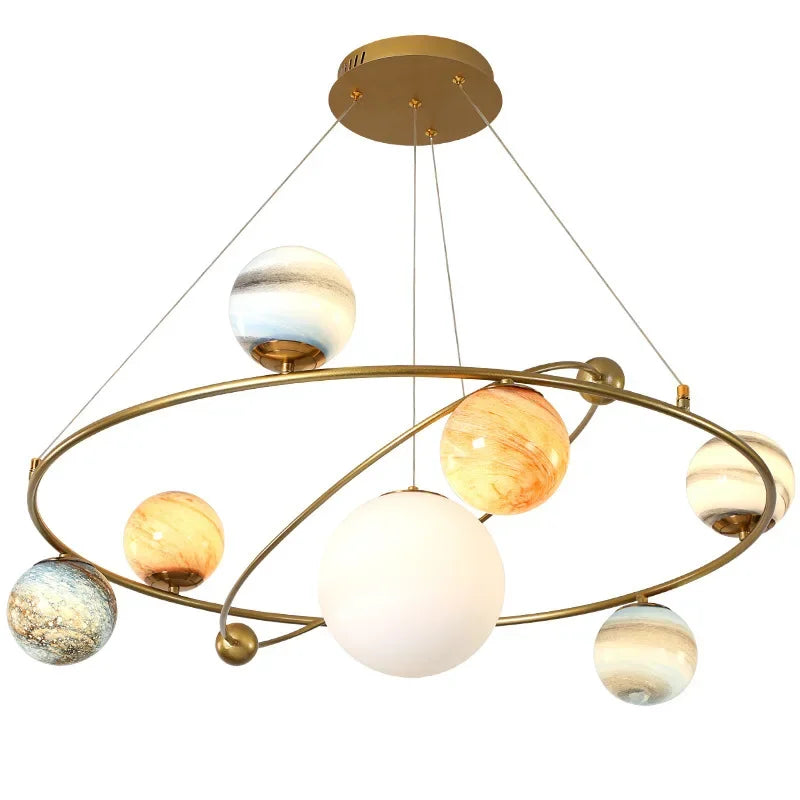 Planet maan plafondlamp