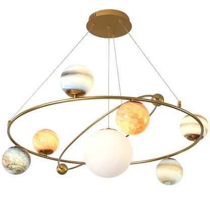 Planet maan plafondlamp