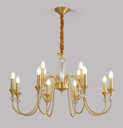 Boerderij kaarsen kroonluchter