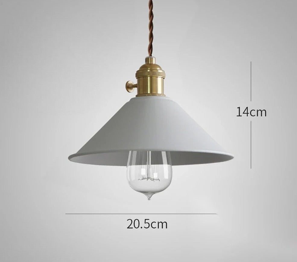 Minimalistische boerderij hanglamp