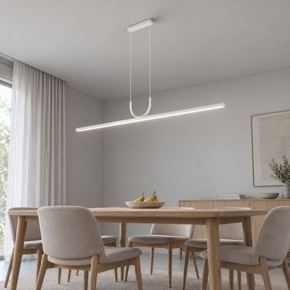 Lampadario da sala da pranzo della linea Infinity