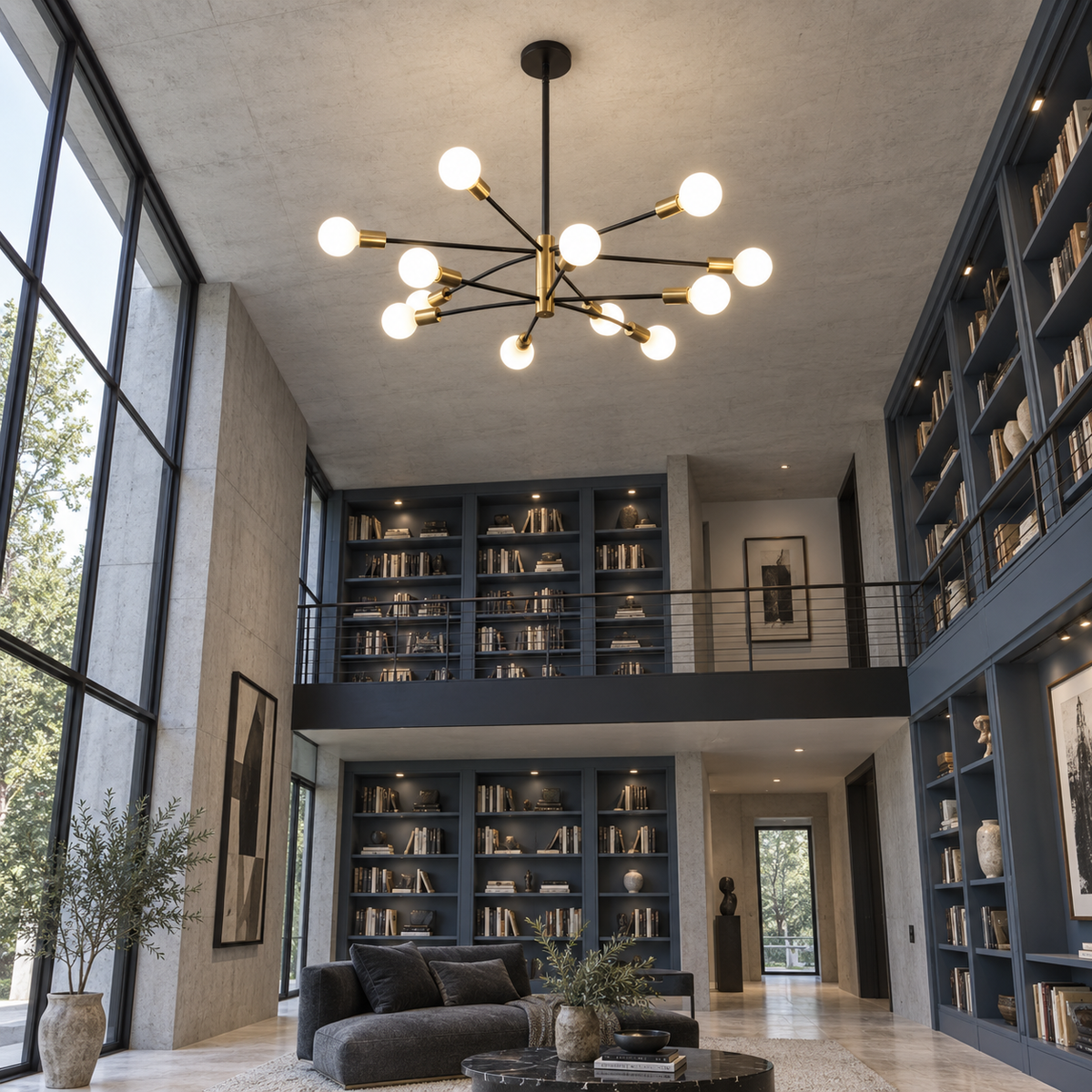 Modern Bulb Ceiling Light