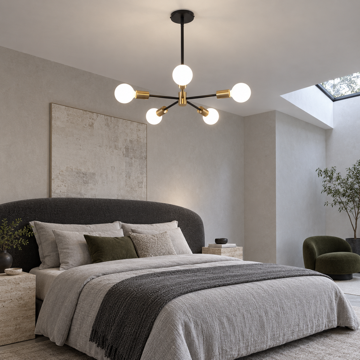 Modern Bulb Ceiling Light