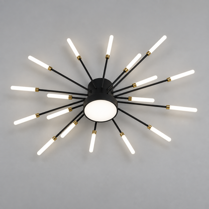Lustre feu d'artifice nordique