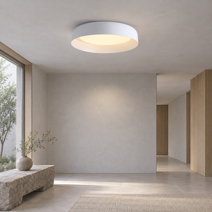 Nordic japanese wooden ceiling light