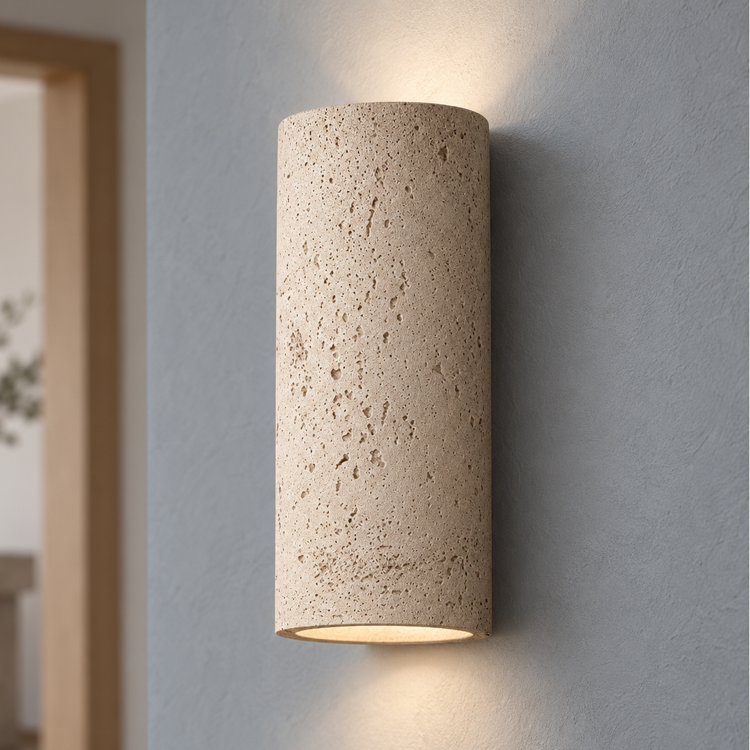 Cement modern wall lamp