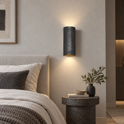 Cement modern wall lamp