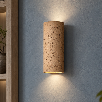 Cement modern wall lamp