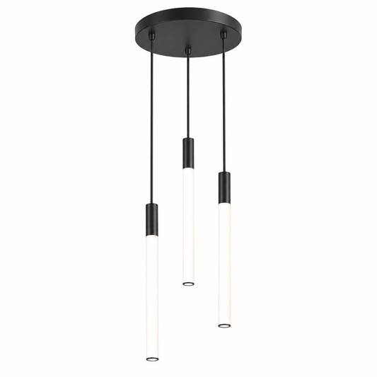 Modern spiral chandelier made of rod